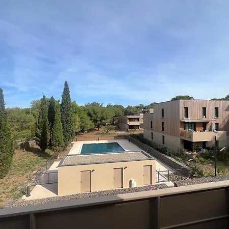 Apartamento Magnifique T2 Avec Piscine Partagée à